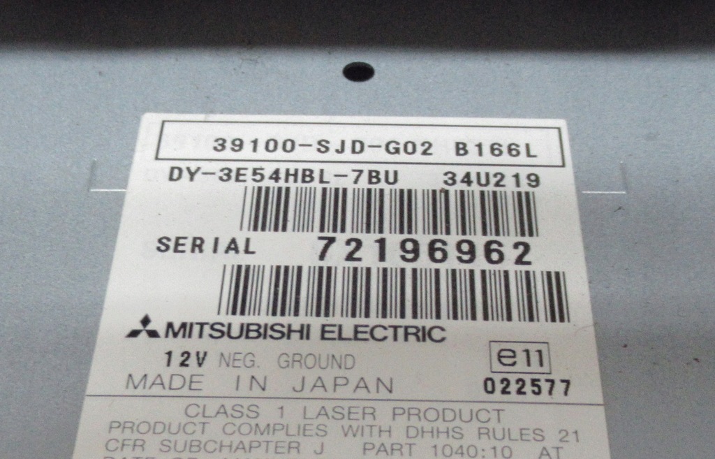 фото №3, Honda fr-v 07 r радіопрогравач