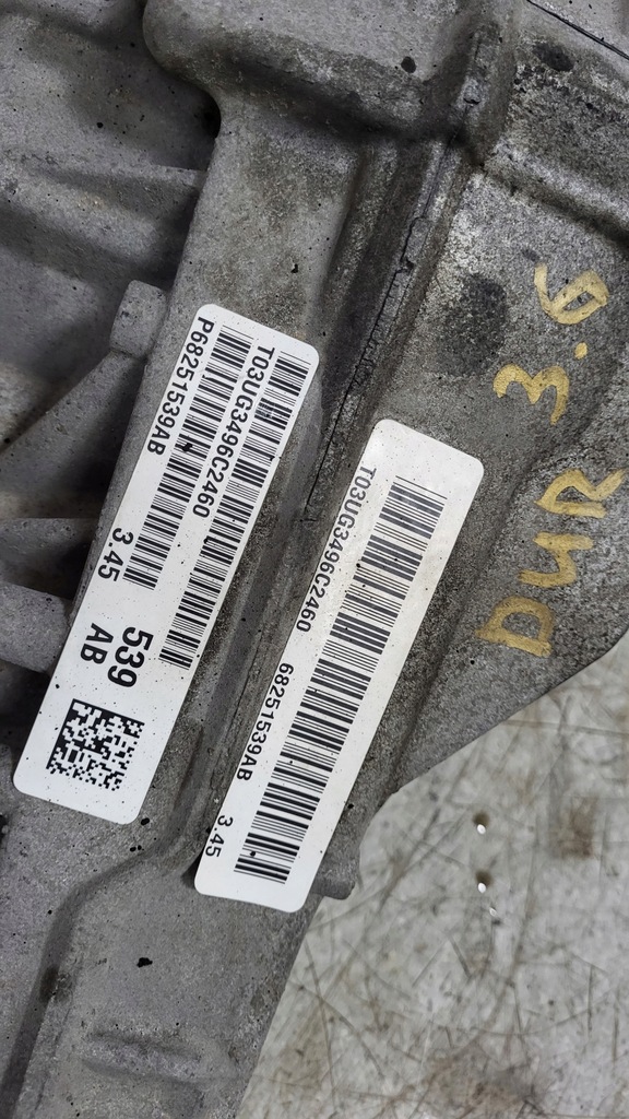 фото №5, Dodge durango jeep grand cherokee 16- диференціал міст задній 3.45 68251549ab