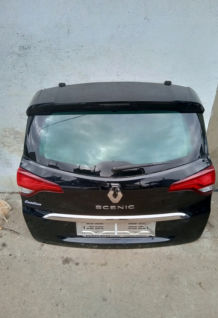 фото №8, Renault scenic iv 16- крышка багажника задняя задняя багажника
