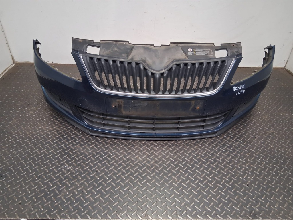 фото №1, Skoda fabia ii lift бампер капот перед kompletny лак lw5q