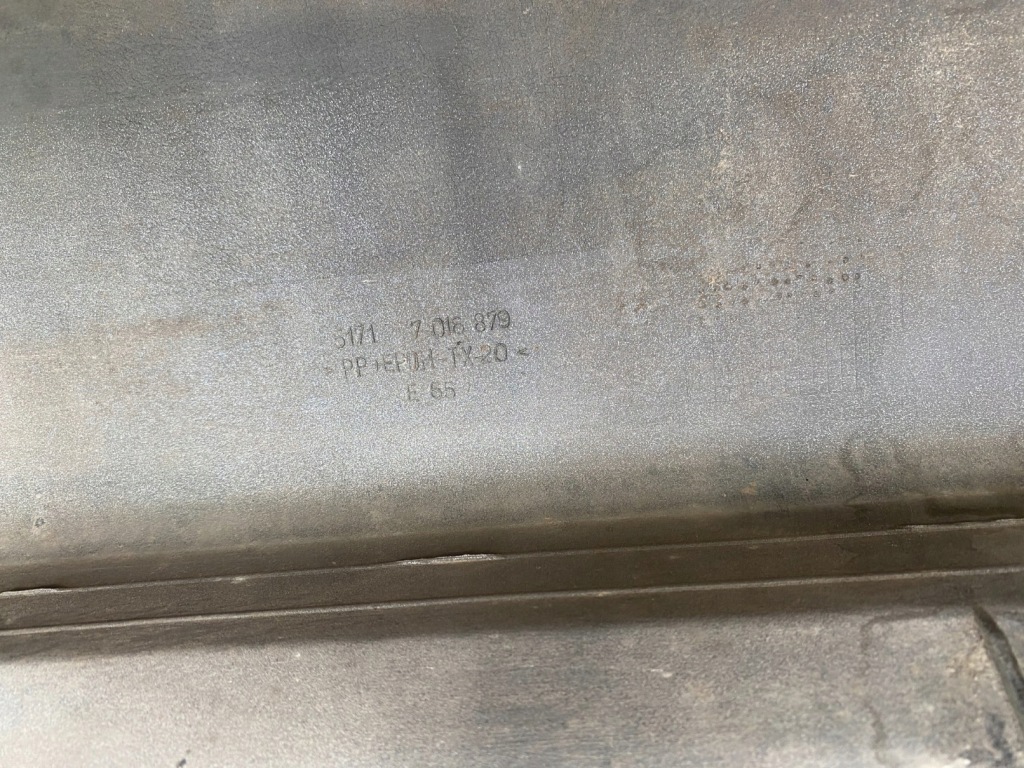 Bmw e65 молдинг накладка порог порог левая titansilber металлик 354/7 Оригинал