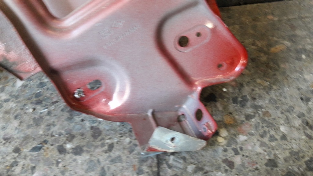 фото №13, 260928639r крыло левый перед dacia dokker logdy красный