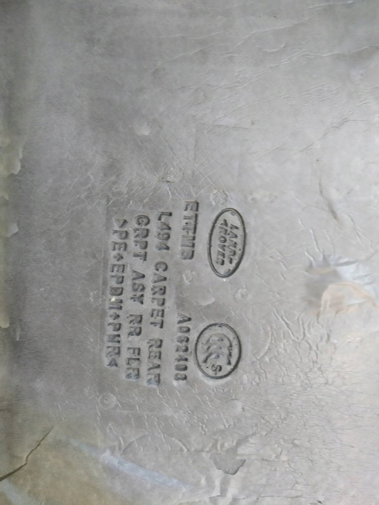 Обшивка салона коврик пол комплект  l494 land rover range rover sport 2 с Разборки