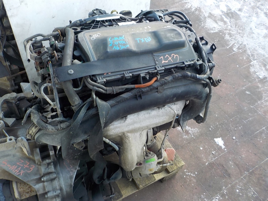 Ford focus mk3 c-max ii 2.0 tdci 163km двигун txdb kompletny Київ