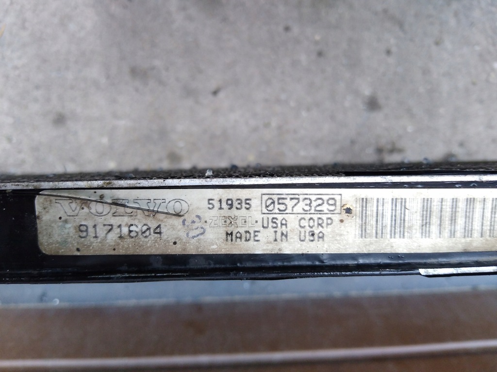 фото №6, Радіатор кондиціонера volvo s60 v70 9171604