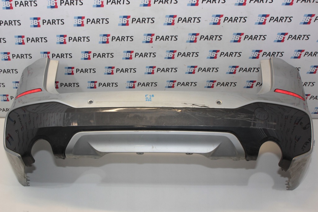 фото №1, Bmw x1 f48 бампер задняя задний glaciersilber mpakiet