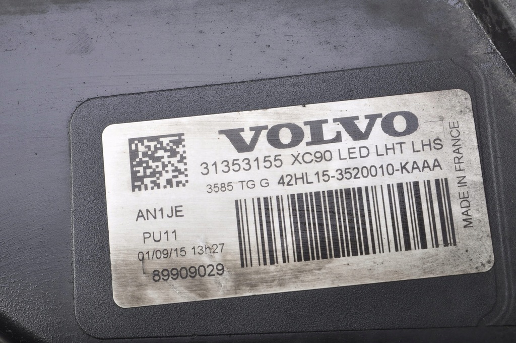 фото №14, Volvo xc90 ii лампа ліва передня лівий перед 31353155