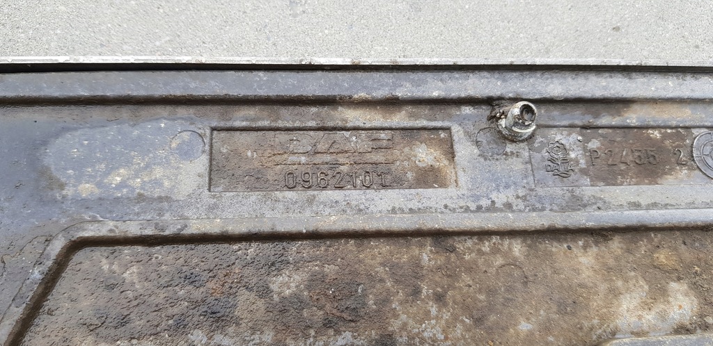 фото №3, Daf cf 85 накладка порог