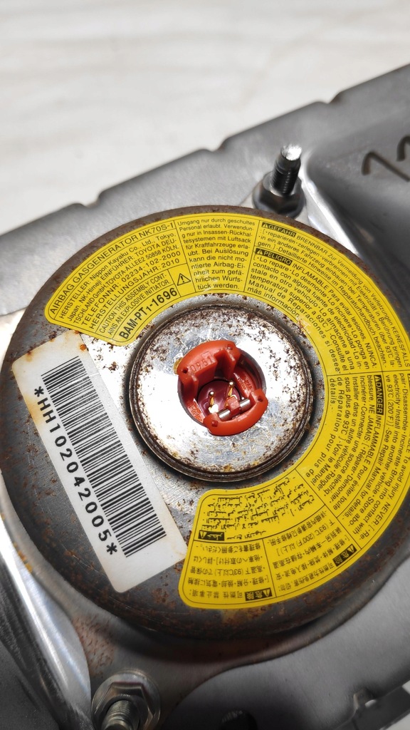 фото №7, Подушка пассажира подушка безопасности toyota iq