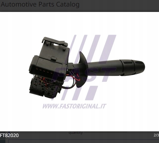 фото №3, Переключатель комбинированный renault master ii 98 поворотник 13-pin