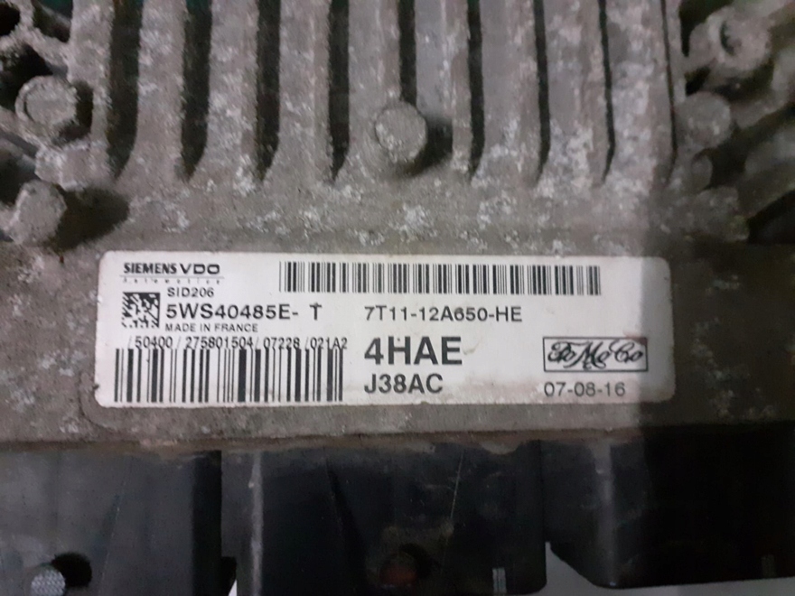 фото №1, Бортовой компьютер блок управления ford transit connect ecu 1.8 td