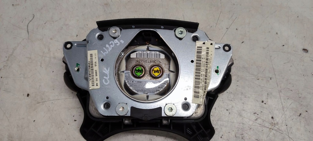 фото №11, Приборная панель консоль подушки безопасности ремни mercedes w209 clk 3,0 v6