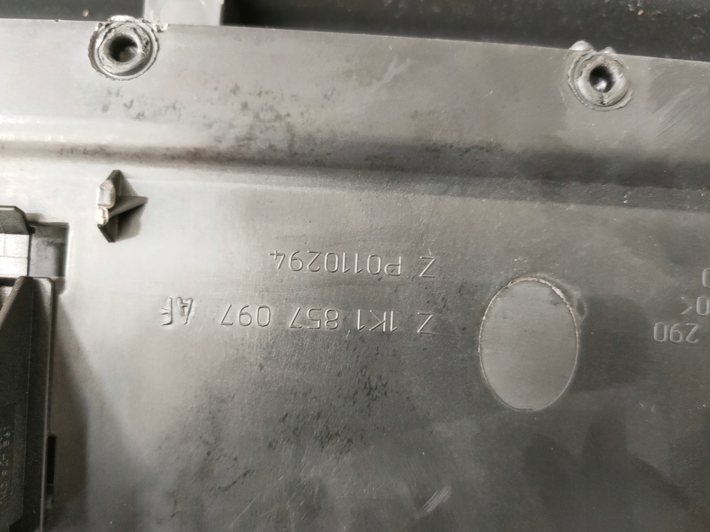 фото №9, Vw jetta v 05-11 бардачок пасажира w консоль 1k1857097af europa оригінальний номер