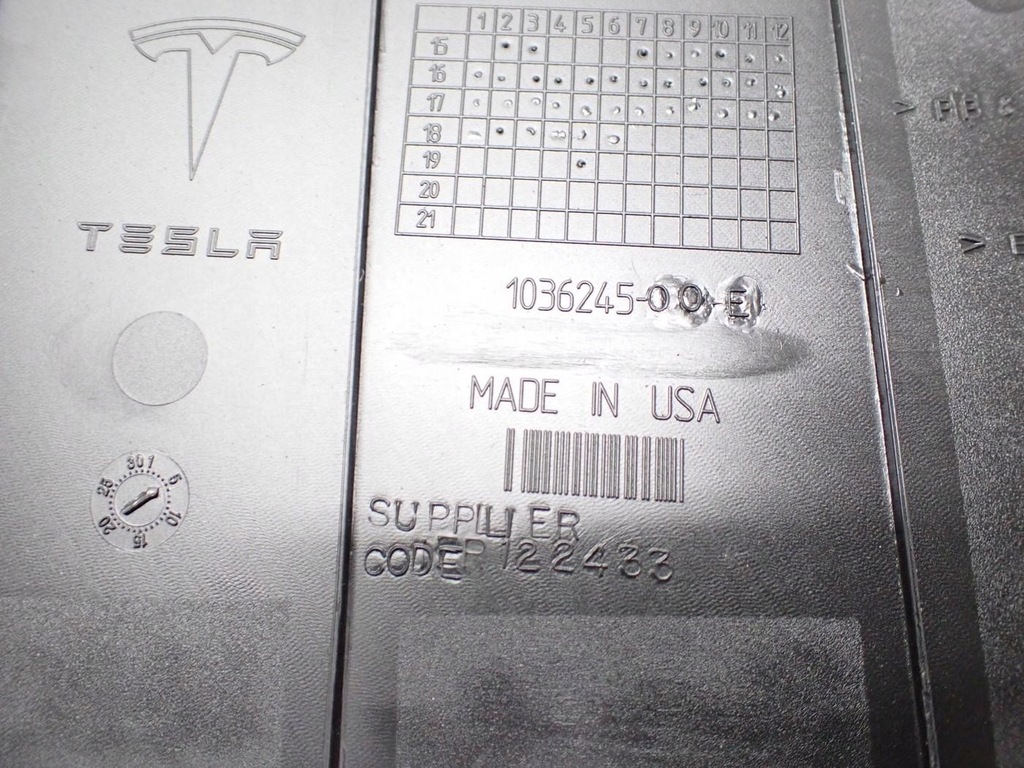 фото №7, Жабо захист europa оригінал 1036245-00-e tesla model x 18r
