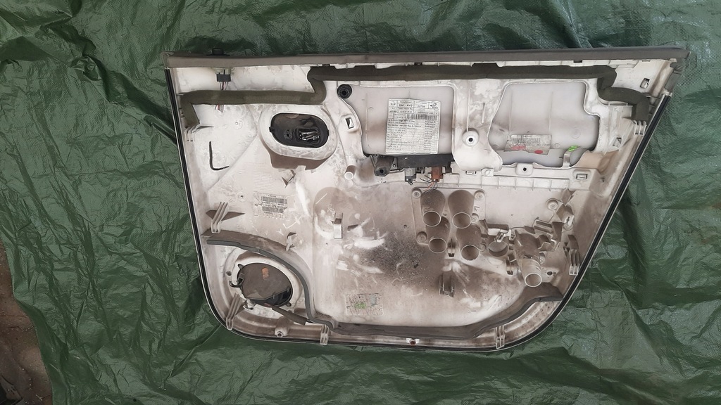 фото №4, Панель вікон лівий перед renault scenic ii 2