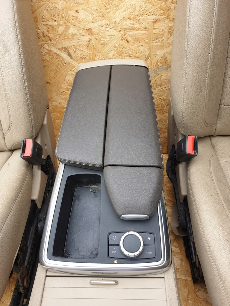 фото №12, Mercedes ml w166 сидіння заднє сидіння комплект