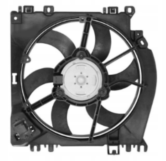 фото №1, Вентилятор з корпус renault clio iii 601623w1