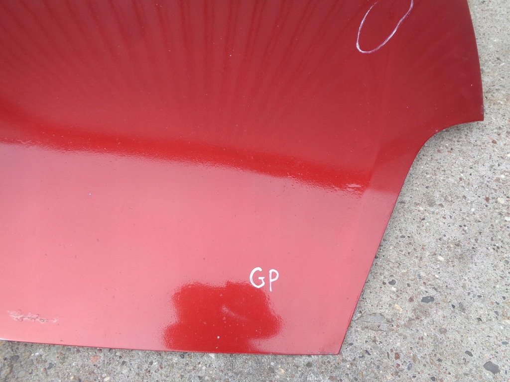 фото №8, Капот fiat grande punto / evo / 2012 bordowa