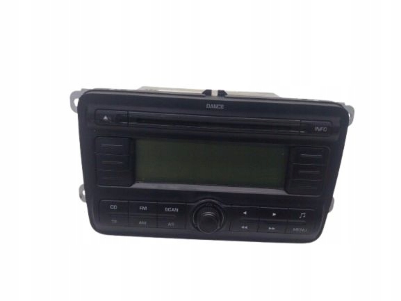 фото №1, Радио заводской cd skoda fabia ii 1.6 5j0035151a