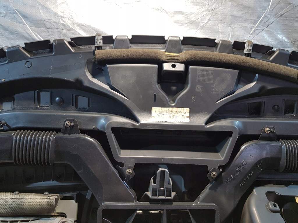 фото №12, Панель приладів приладова консоль панель приладів + подушка подушка безпеки seat altea 5p0857067