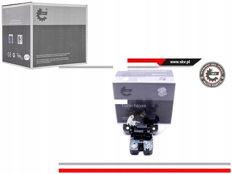 фото №1, Замок кришки багажника 16skv288 skoda fabia iii octavia iii rapid seat