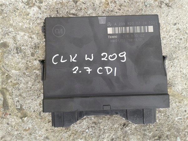 фото №1, Модуль комфорта mercedes clk w209 2.7 cdi a2098200326