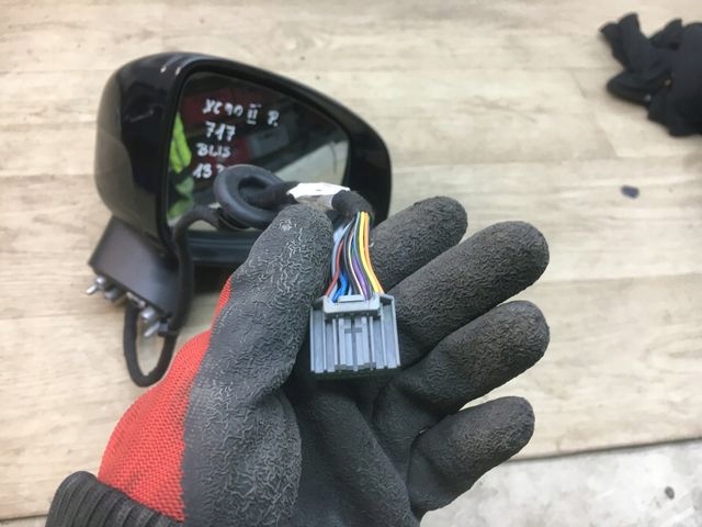 Volvo xc90 ii зеркало правое наружное система контроля слепых зон 13 pin 717 в Украине