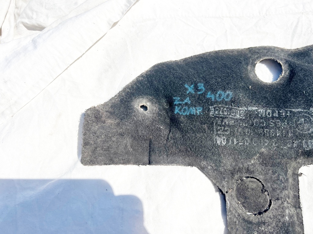 Bmw x3 e83 шумоизоляция изоляция шумоизоляция стены перегородка левая 51483400051 Киев