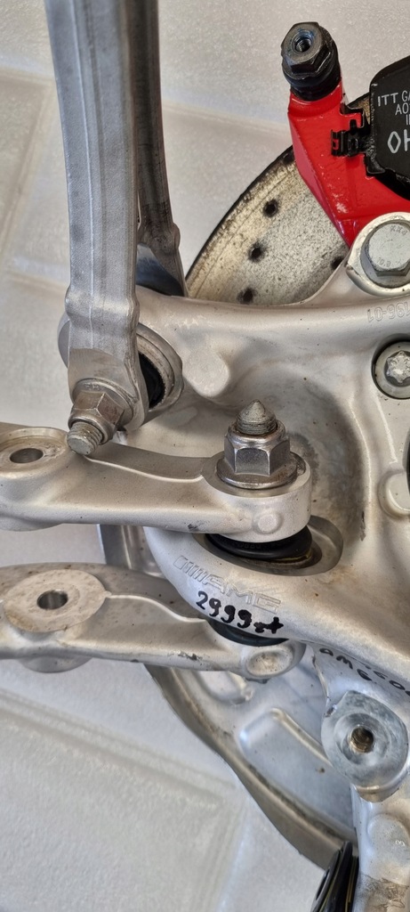 фото №10, Mercedes w206 c klasa amg поворотний кулак права задня важіль a2064600 a2063101