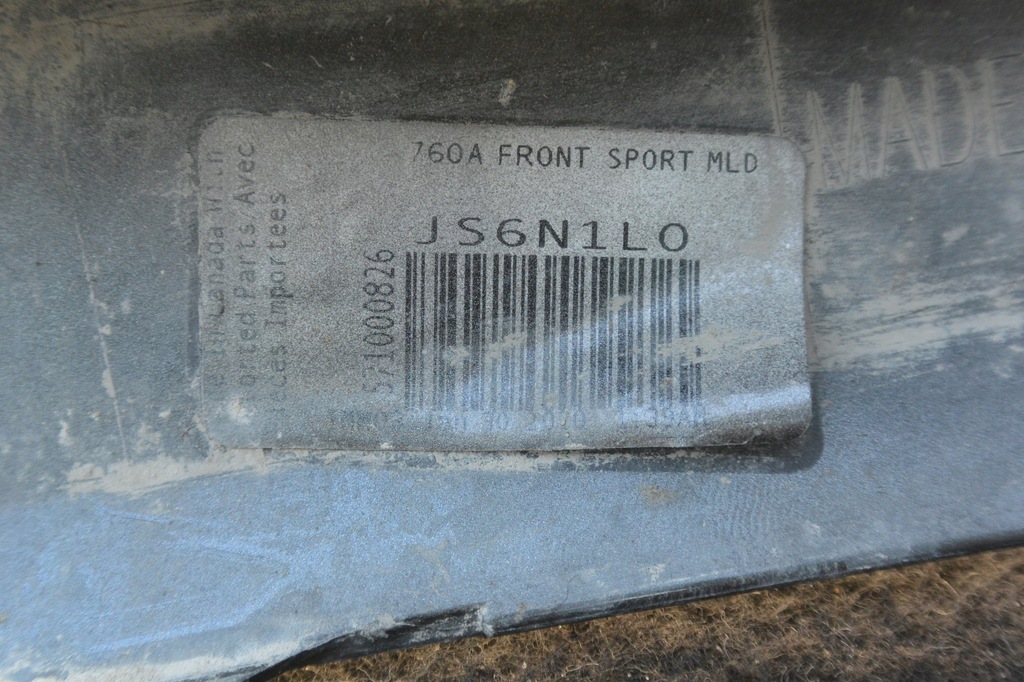 фото №12, Спойлер бампера перед накладка lexus rx iv