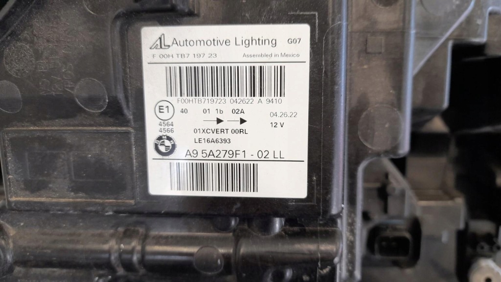 фото №4, Лампа передняя левая bmw x7 g07 laser