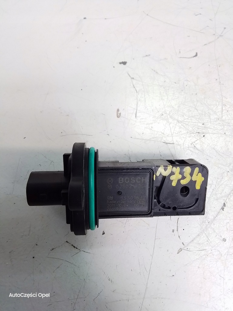 фото №1, N734 расходомер opel astra j 1.6cdti 13301682