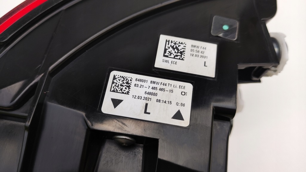 фото №9, Bmw 2 gran coupe f44 19-24 лампа led левый задняя задняя europa 7465465 lt59