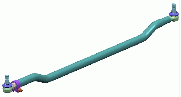 фото №1, Lemforder тяга кермовий scania 4 p g r t 01.96-