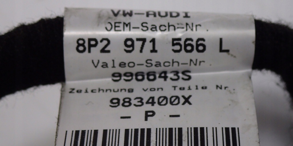 фото №8, Электропроводка жгут кондиционера a3 s3 8p 8p2971566l