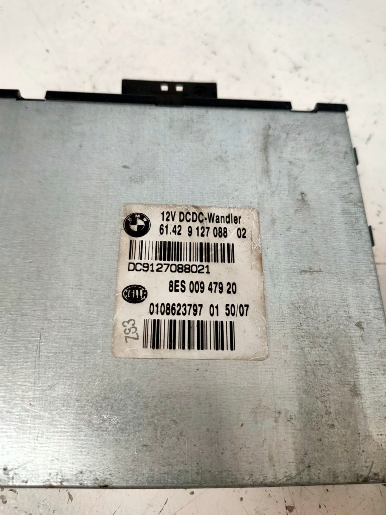 фото №2, Bmw модуль блок управления бортовой компьютер напряжения 8es00947920