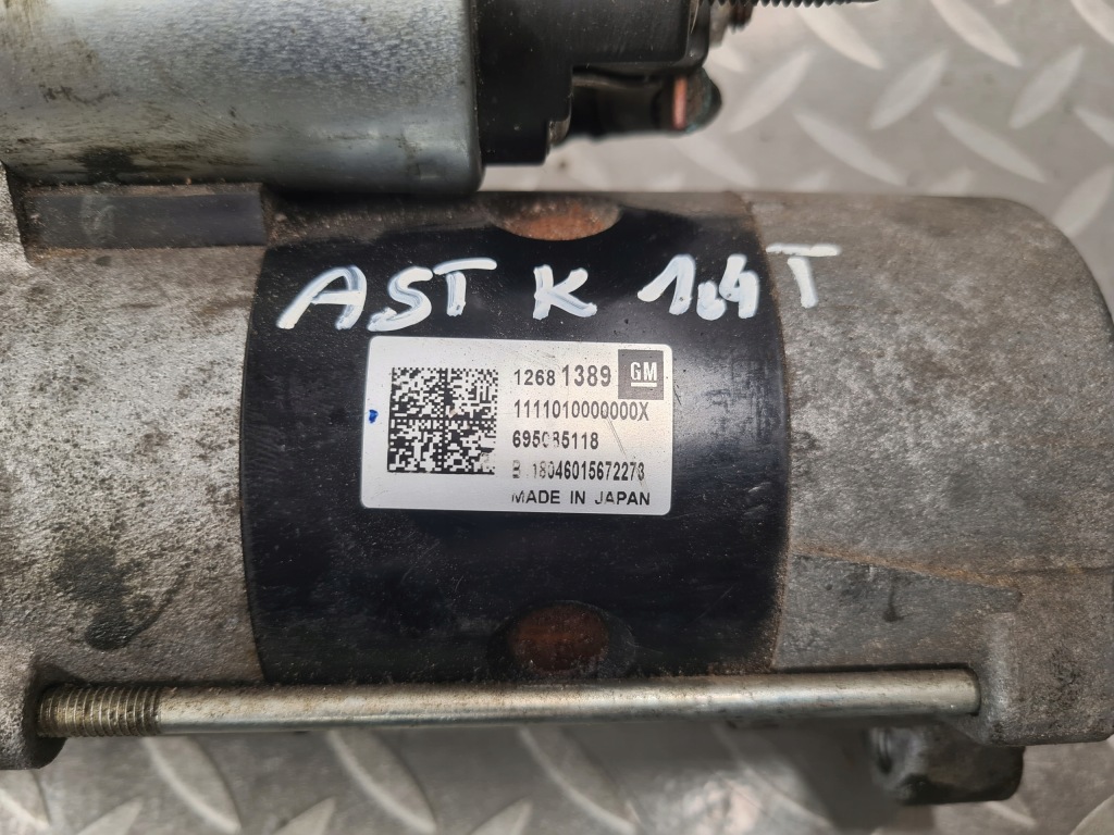 Стартер astra v k 12681389 1.4 turbo оригинал с Разборки