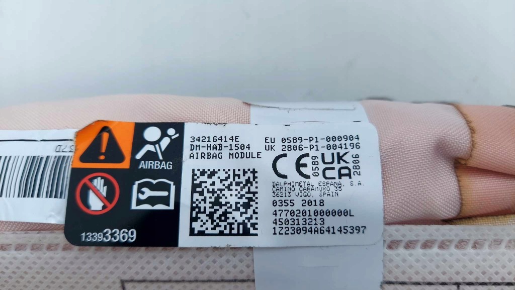 Opel crossland x подушка подушка безпеки шторка безпеки ліва nowa оригінальний номер 2226 в Україні