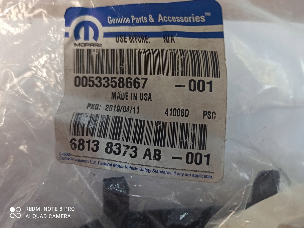 фото №3, Заглушка фаркоп задня jeep renegade 2014-2018 оригінал