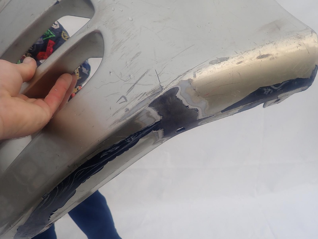 фото №8, Toyota previa ii 2 00-04 бампер перед sprysk