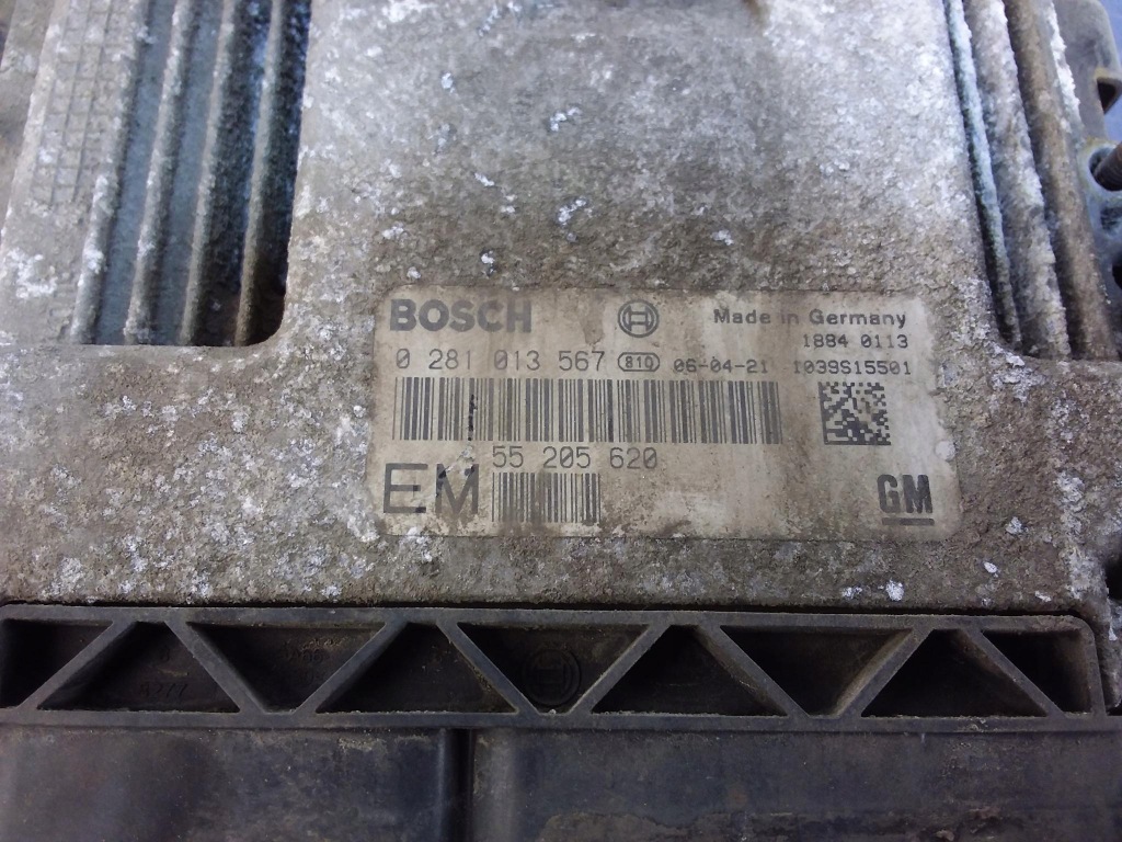 фото №4, Opel zafira b 1.9 cdti блок управления двигателя 55205620