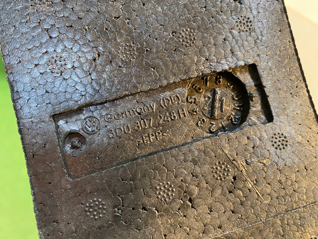 фото №14, Vw phaeton 3d0 піна абсорбер бампера перед 3d0807248f