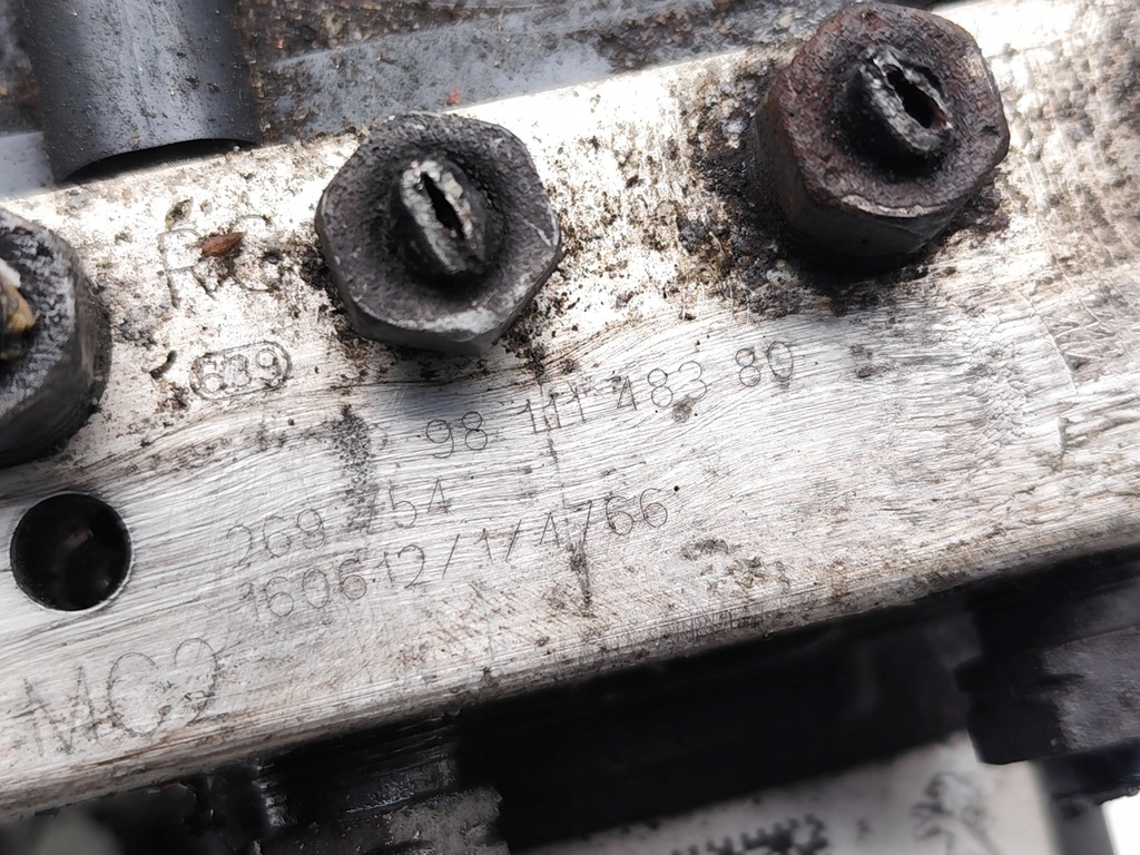 фото №7, Citroen berlingo насос abs 1.6 hdi / bluehdi 75 дизель 55kw 75 hp 2016