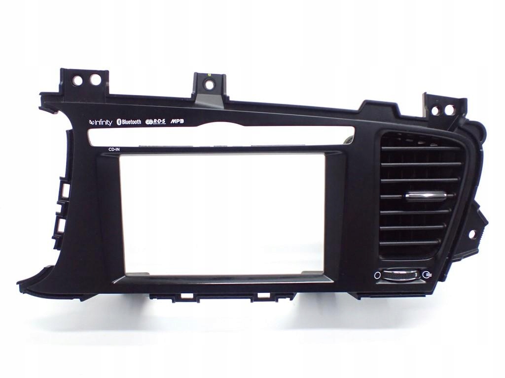 фото №1, Панель рамка панели консоли радио навигации решётка europa kia optima iii 12r