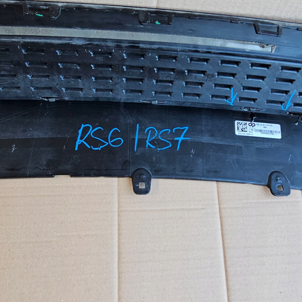 фото №10, Audi rs7 4k8 2019- спойлер накладка диффузор задняя задний 4k8807514