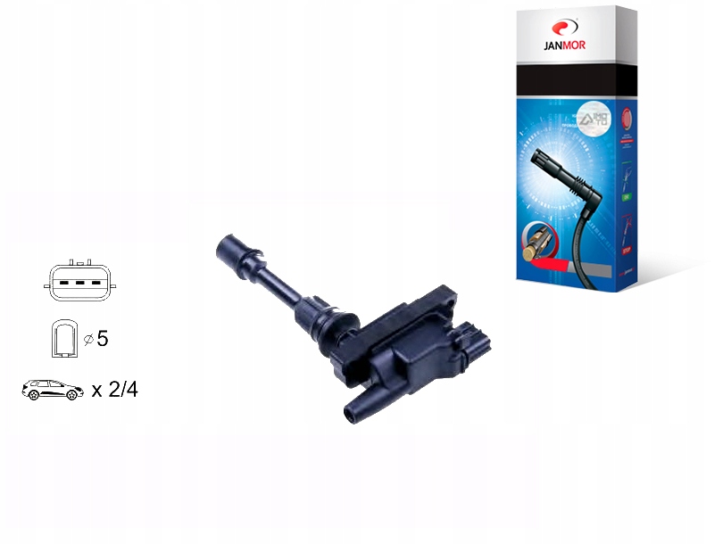 фото №1, Котушка запалювання janmor + асистент kolizja #34