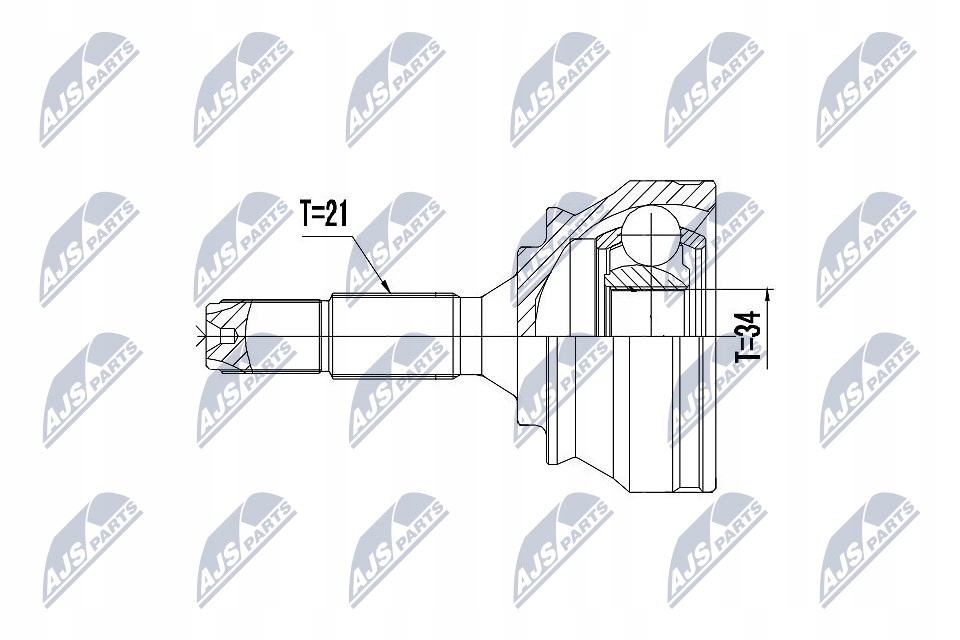 фото №2, Npz-pe-032 nty шарнир наружный citroen c-elysee