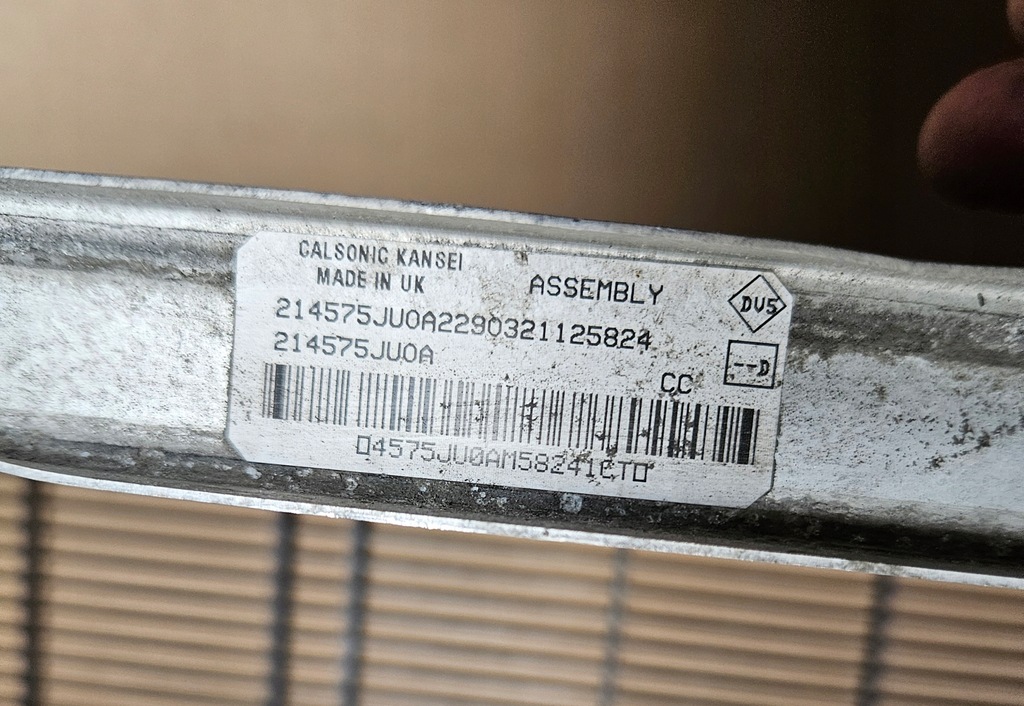 фото №9, Радиатор nissan navara d23 np300 np 300 214575ju0a