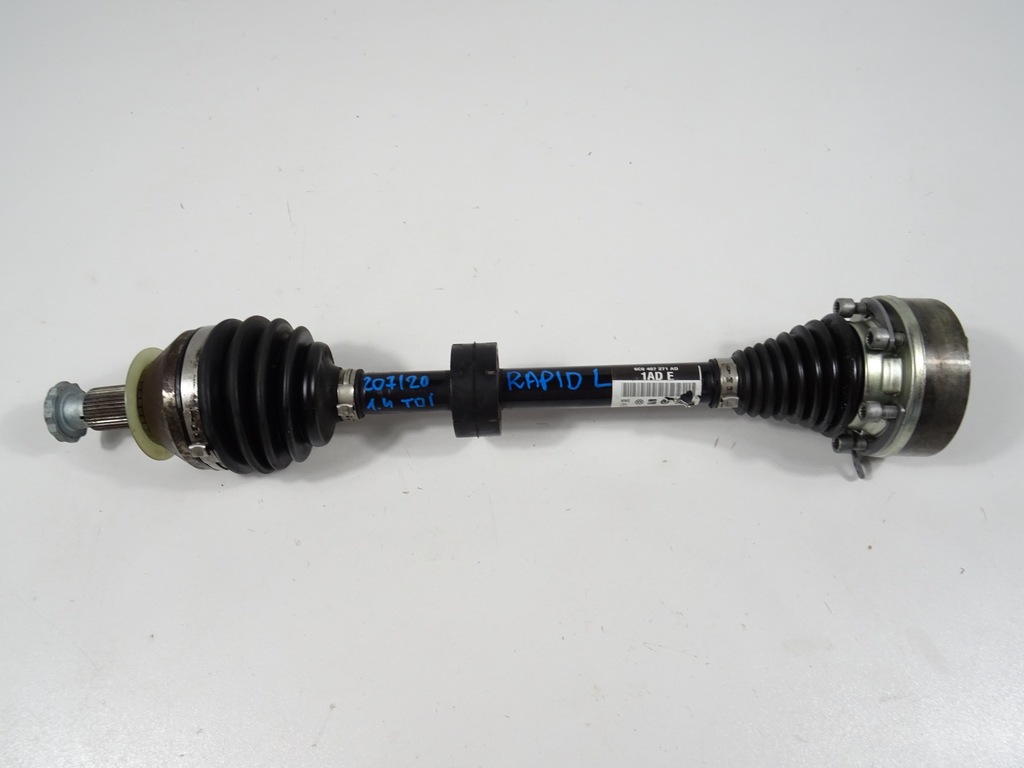 фото №1, Skoda rapid привідний вал ліва шарнір 1.4 tdi 2012-2019
