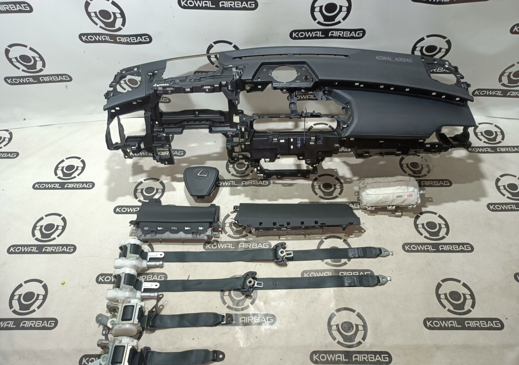 фото №1, Lexus es 300h панель приладів консоль подушка безпеки подушки безпеки ремені